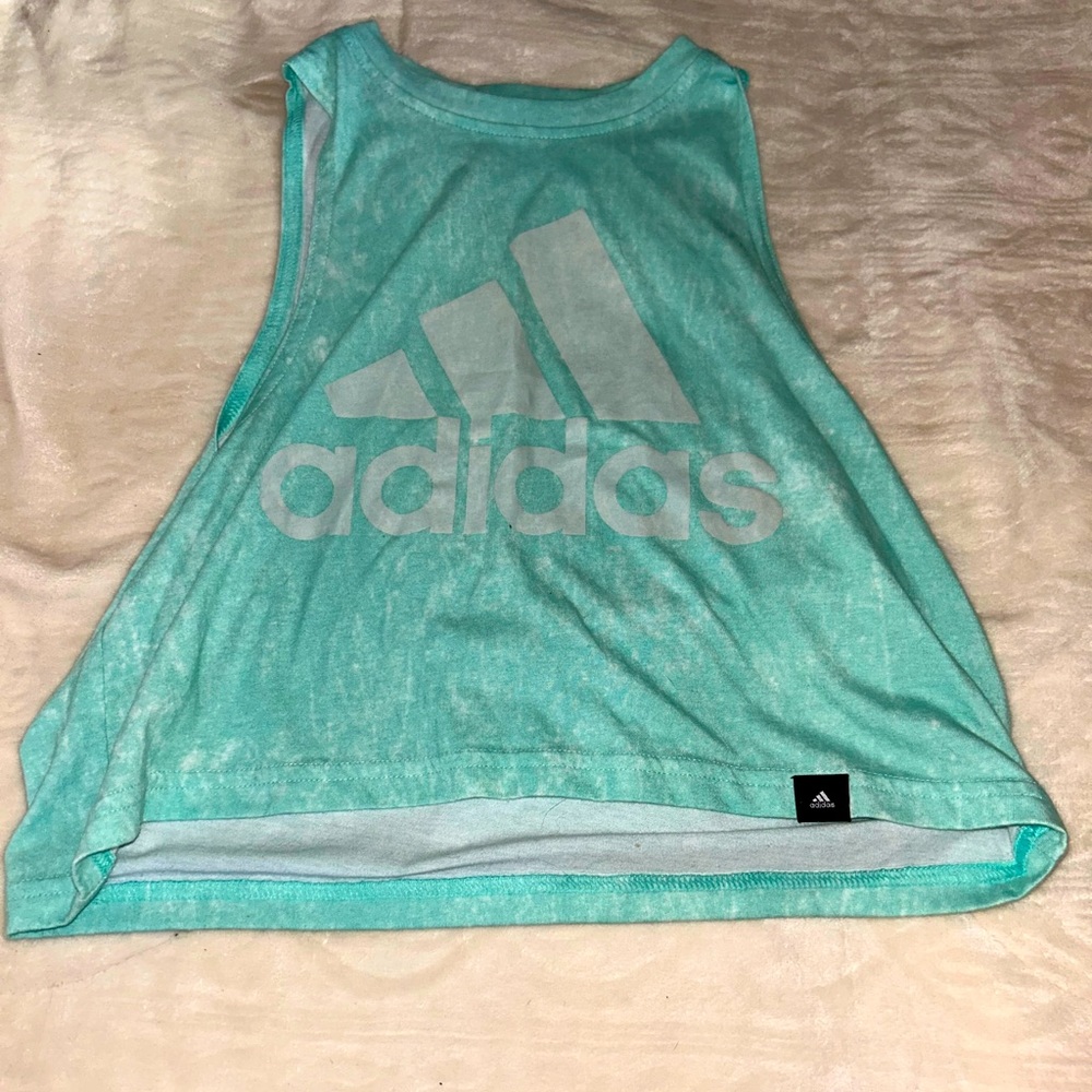 Adidas Cropped Workout Shirt